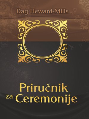 cover image of Priručnik za ceremonije
